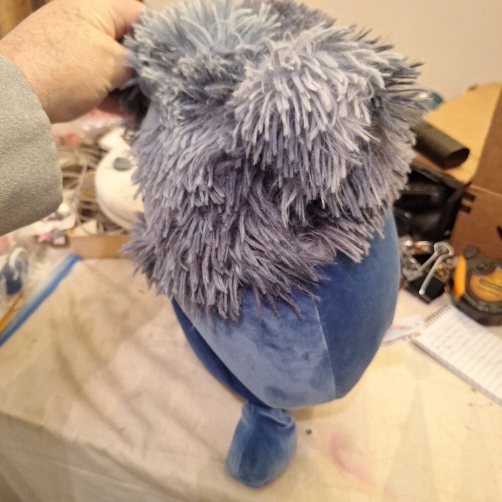 Squishmallows Collection Dani the Navy Blue Bigfoot Plush Yeti Plush 11-in - Picture 2 of 6